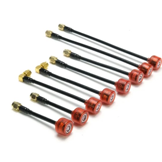 HOT RUSH FPV Cherry SMA 5.8G Antenna LHCP/RHCP VTX Video Transmitter Receiver Analog FPV HD RC Freestyle Racing Drone Toothpick